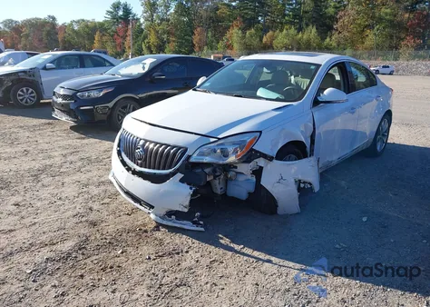 2015 Buick Regal Turbo/E-Assist Premium I из США, поврежденный, VIN 2G4GN5EX3F9182855